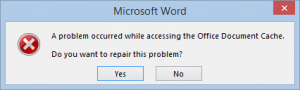 Microsoft Office, Office 365, document, cach, problem, repair