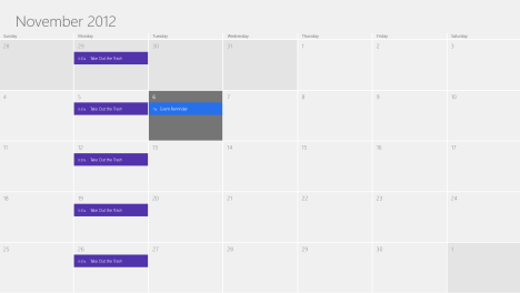 Windows 8 - How to work with the Calendar app