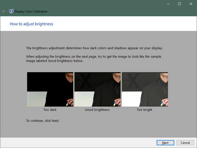 How to adjust the brightness in Windows 10