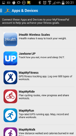 log, calorie, deficit, MyFitnessPal, wearable, device