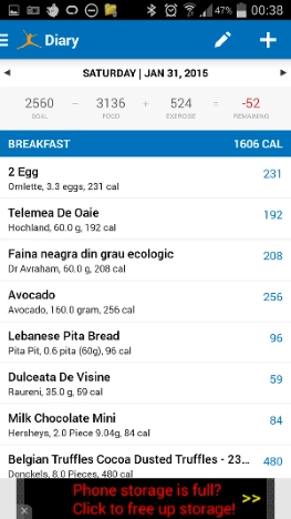 log, calorie, deficit, MyFitnessPal, wearable, device
