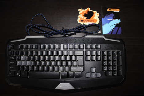 Canyon, CNS-SK86, keyboard, review, gaming