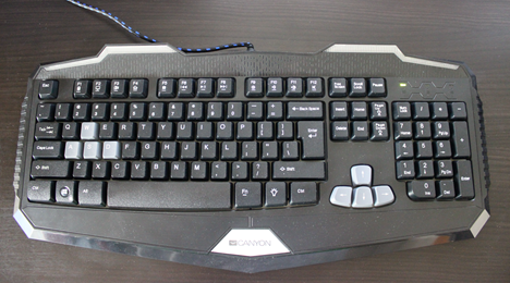 Canyon, CNS-SK86, keyboard, review, gaming