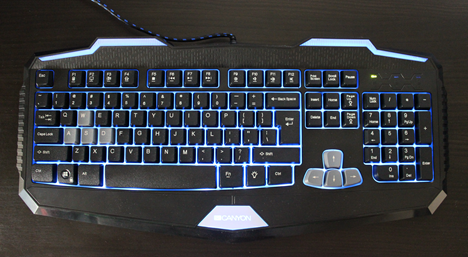 Canyon, CNS-SK86, keyboard, review, gaming