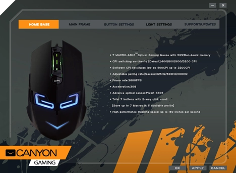 Canyon, CND, SGM7, mouse, review, gaming