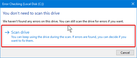 windows 10 check disk for errors windows 10 check disk for errors