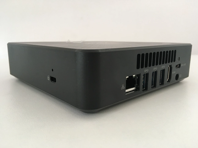 Some of the ports found on the back and right sides of the ASUS Chromebox 3