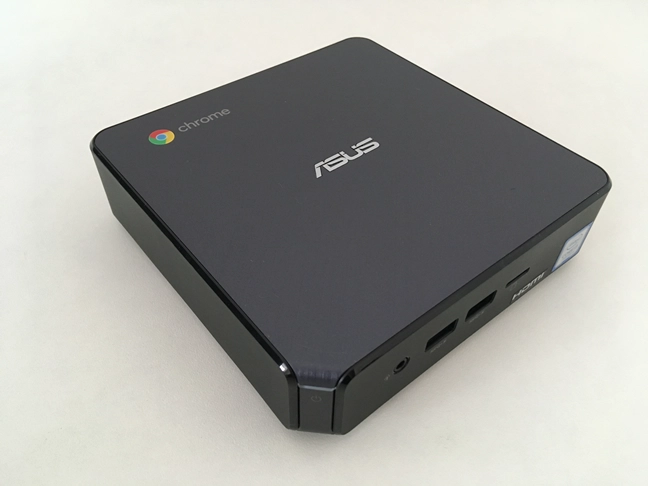 The top side of the ASUS Chromebox 3