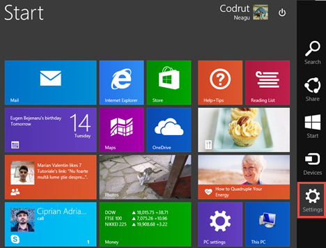 clear, personal, information, tiles, apps, Windows 8.1