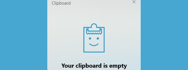 How to turn off the Windows 10 clipboard history, clear your data, and its synchronization