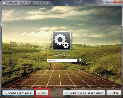 Logon Screen