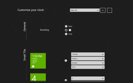 Windows 8 - Clock Live Tile - Asparion Clock