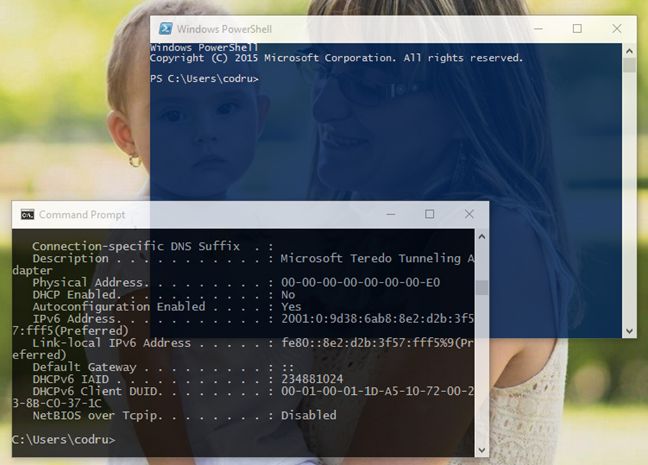 Windows 10, Command Prompt, PowerShell, new, features