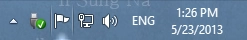 Notification Area, Customize, Windows 7, Windows 8