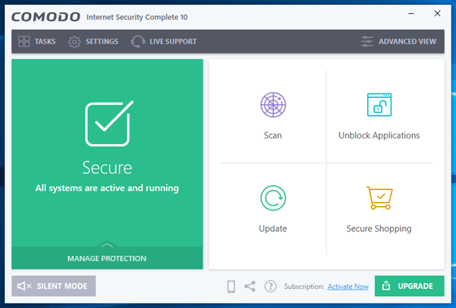 Comodo, Internet Security, Complete