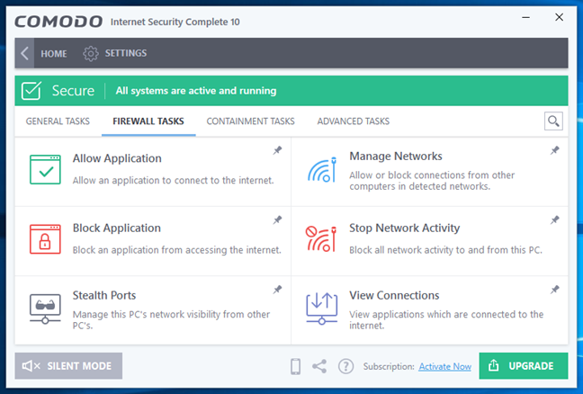 Comodo, Internet Security, Complete