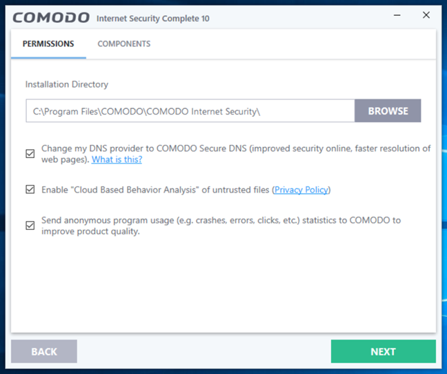 Comodo, Internet Security, Complete