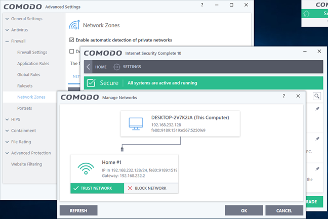 Comodo, Internet Security, Complete