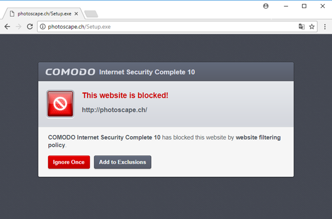 Comodo, Internet Security, Complete