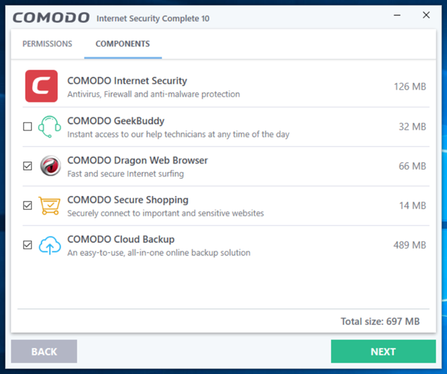 Comodo, Internet Security, Complete