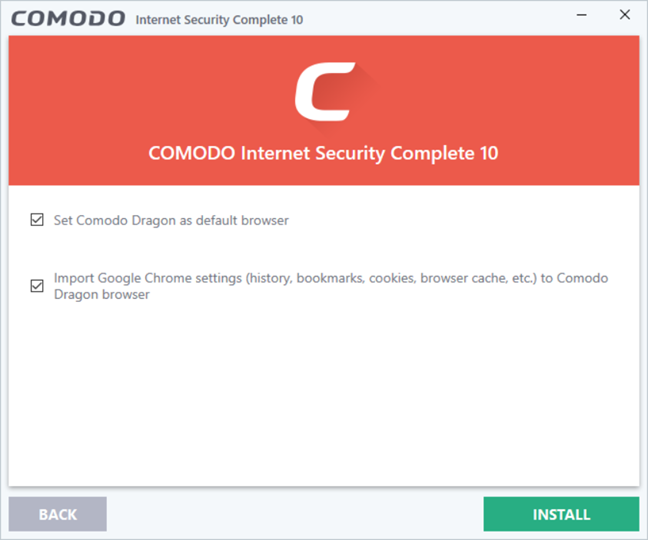 Comodo, Internet Security, Complete