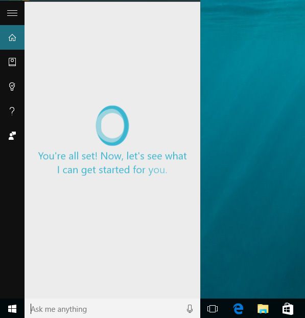 Windows 10, Cortana, local, user, account, how to