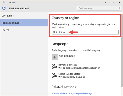 Cortana, Windows 10, get, work, enable, activate, any, country, region, world, language