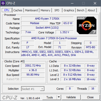 See all the details about the processor inside your PC, using the CPU-Z app