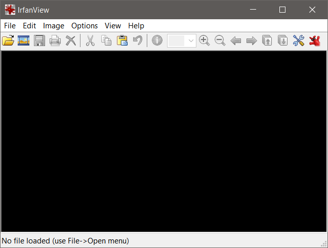 The main window of IrfanView