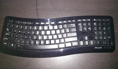 Microsoft, Comfort, Curve, 3000, keyboard, review