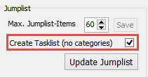 Jumplist Launcher, custom, jumplist, taksbar, Windows