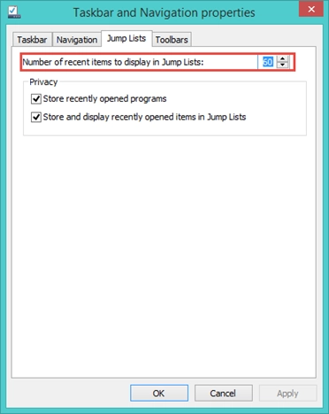 Jumplist Launcher, custom, jumplist, taksbar, Windows