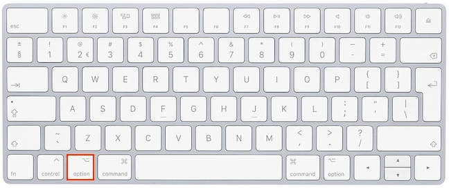 Press Option on your keyboard while the right-click menu is open
