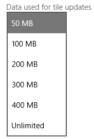 Windows 8.1, data, tiles, updates, traffic