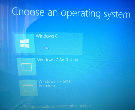 Dual Boot Windows 8 with Windows 7, Windows Vista or Windows XP