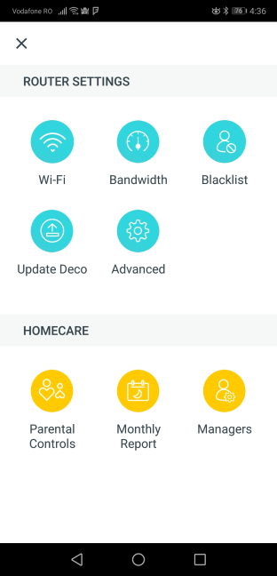 TP-Link Deco M4 Settings