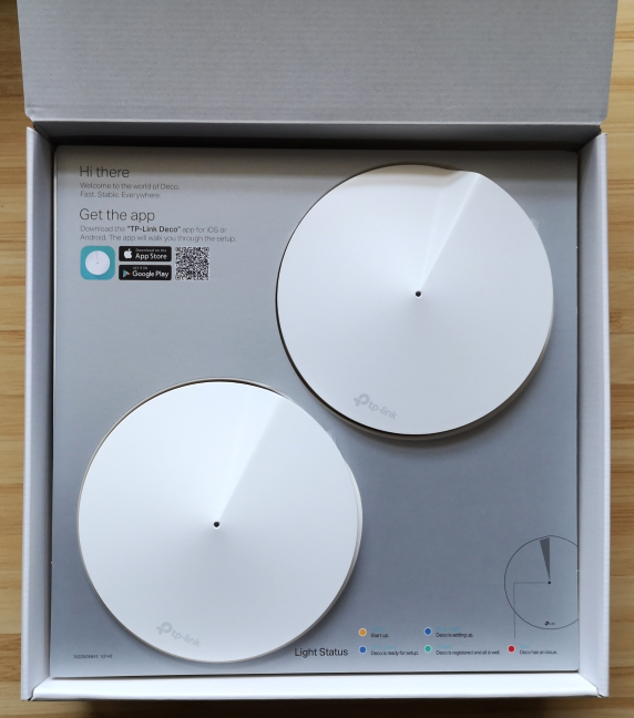 Unboxing the TP-Link Deco M5