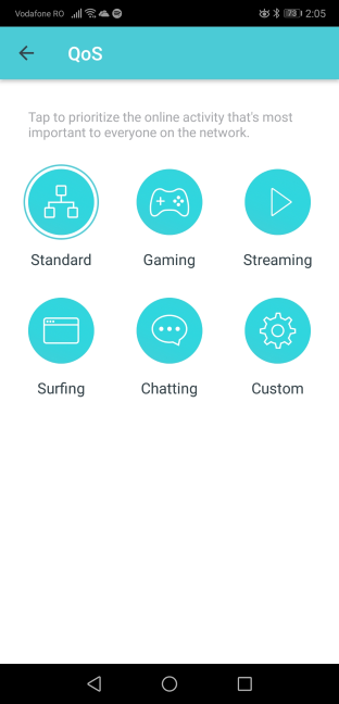 The QoS features offered by TP-Link Deco M5 v2