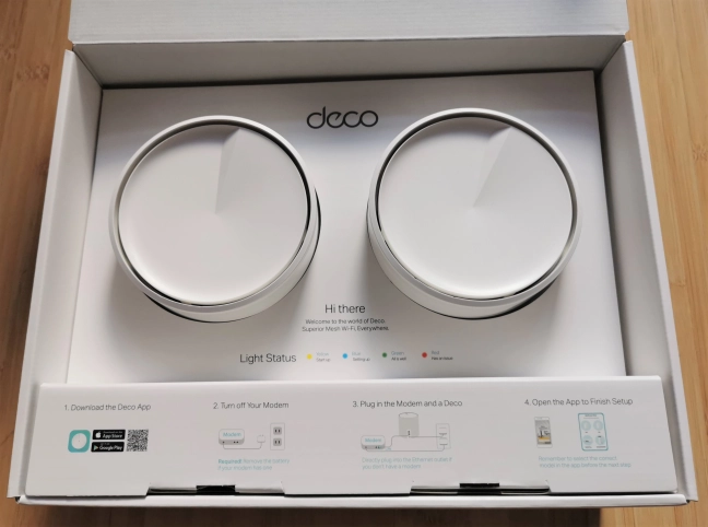 Unboxing the TP-Link Deco X20