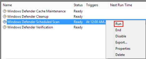 Windows Defender in Windows 8 - Schedule Antivirus Scan