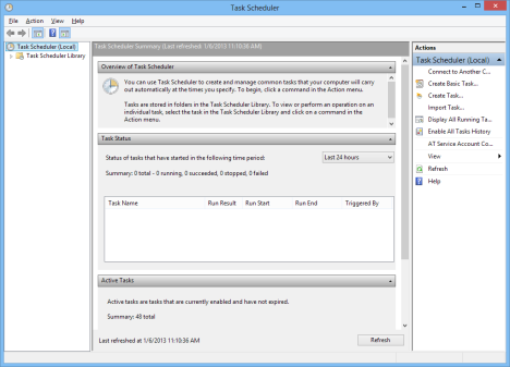 Windows Defender in Windows 8 - Schedule Antivirus Scan