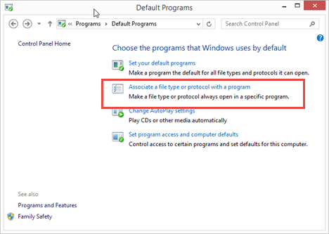 windows 10 how to change default program for file type