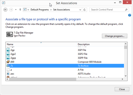 change default file location windows 7