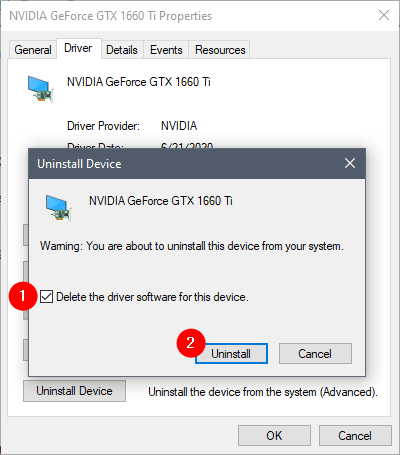 how to uninstall old drivers windows 7