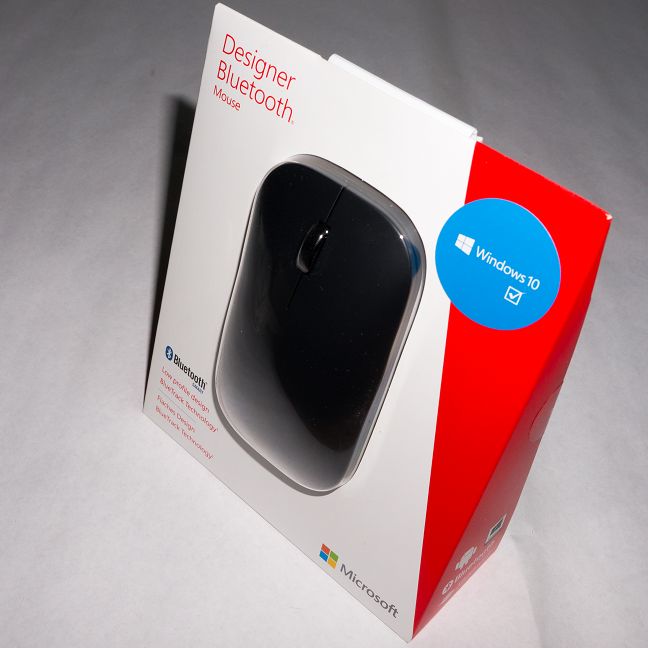 Microsoft, Designer Bluetooth Mouse, wireless, review, Bluetooth