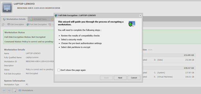 ESET EndPoint Encryption, DESlock