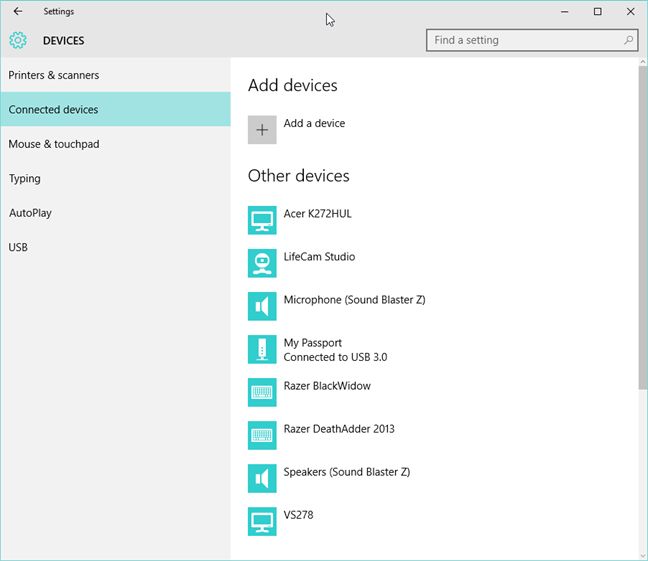 Devices and Printers, Control Panel, manage, configure, remove