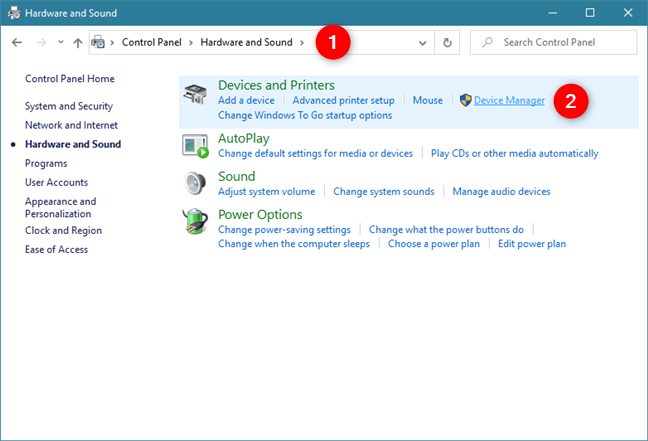 configuration manager in control panel configuration manager in control panel