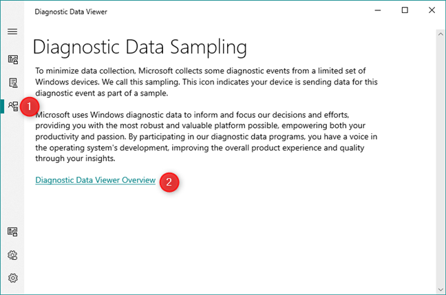 The Microsoft Sampling Policies for Windows 10 data collection