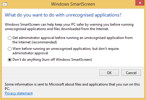 Windows, SmartScreen, Windows Defender SmartScreen